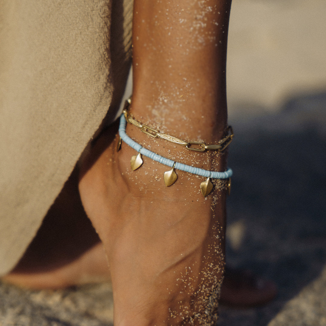 Stone Anklets