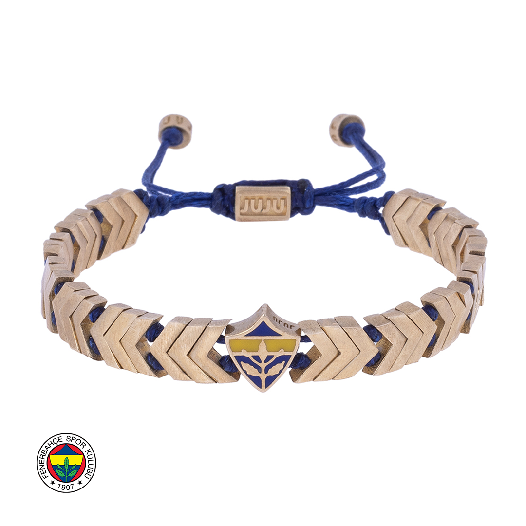 Fenerbahçe Emblem Bronze Bracelet