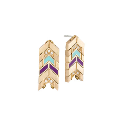 Luminous Stone Earring