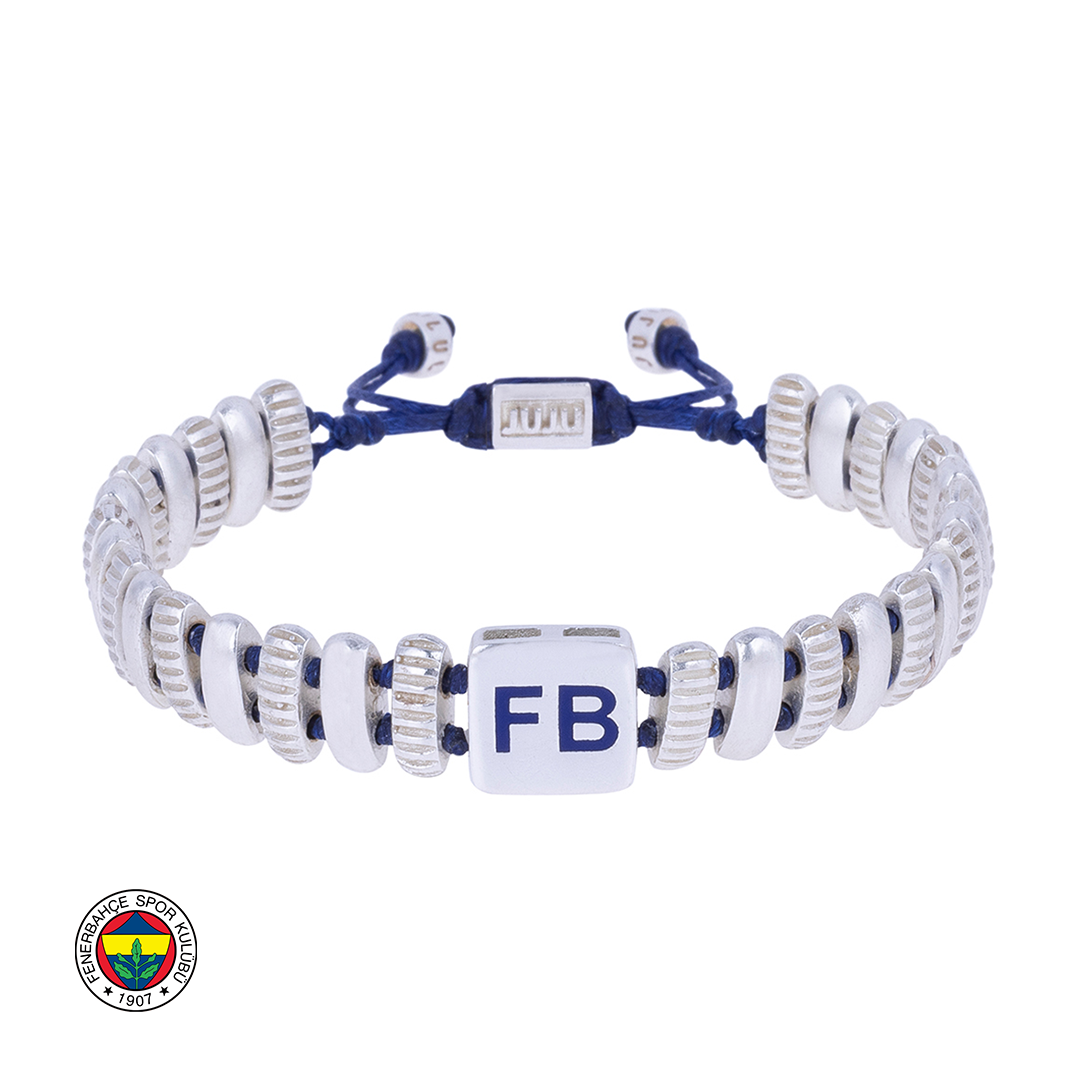 FB Stands Silver Bracelet