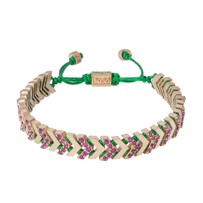 Arrow Bracelet with Stones