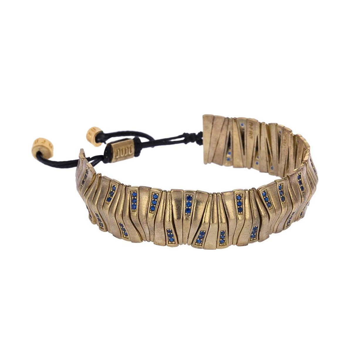 Leaf Bracelet with Stones