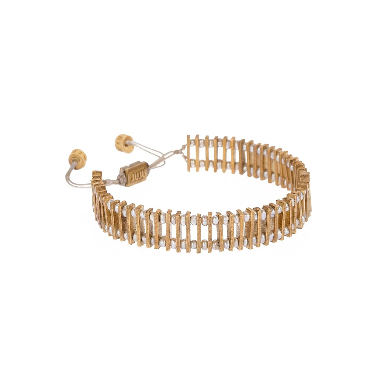 Ladderarmband met edelstenen