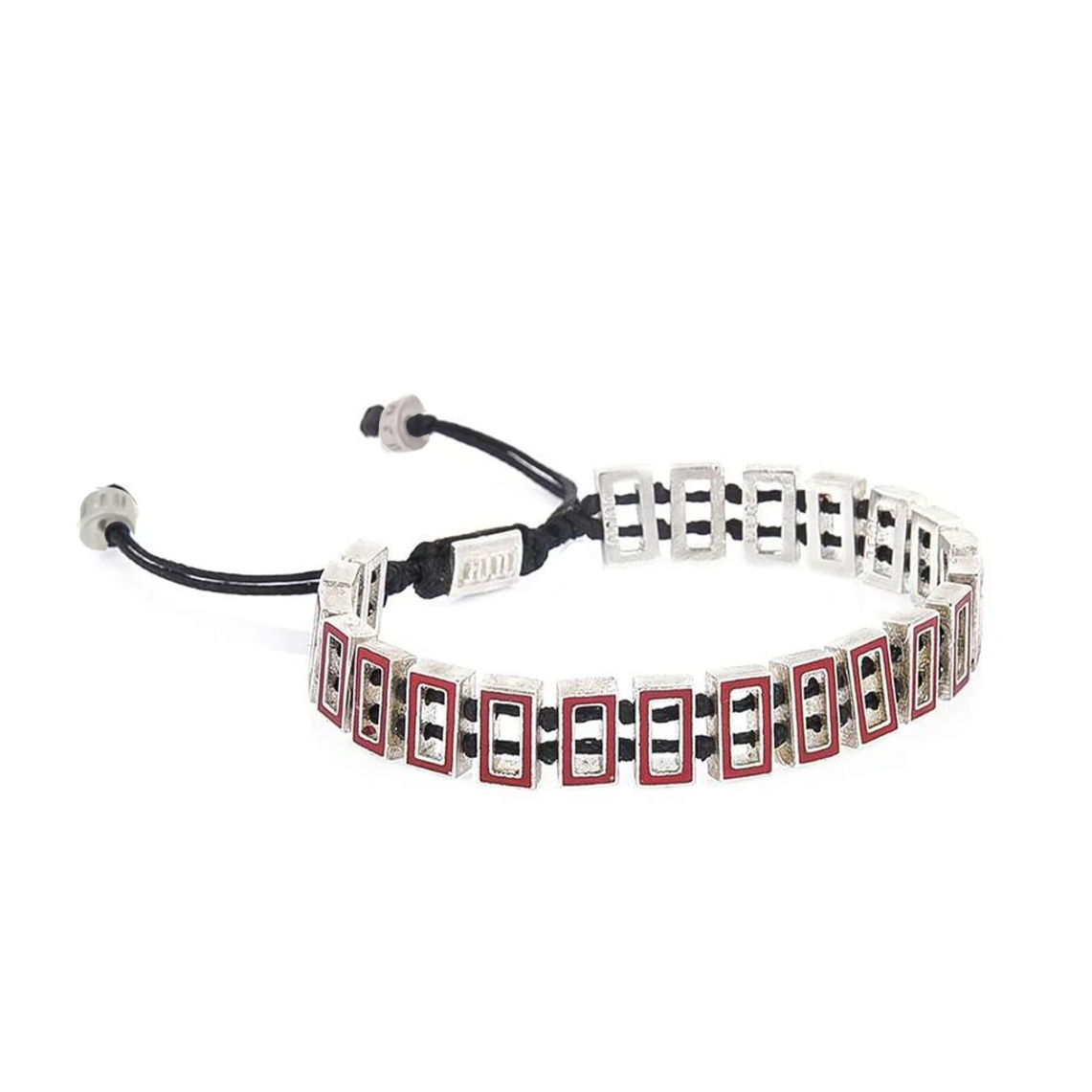 Kroonarmband met emaille