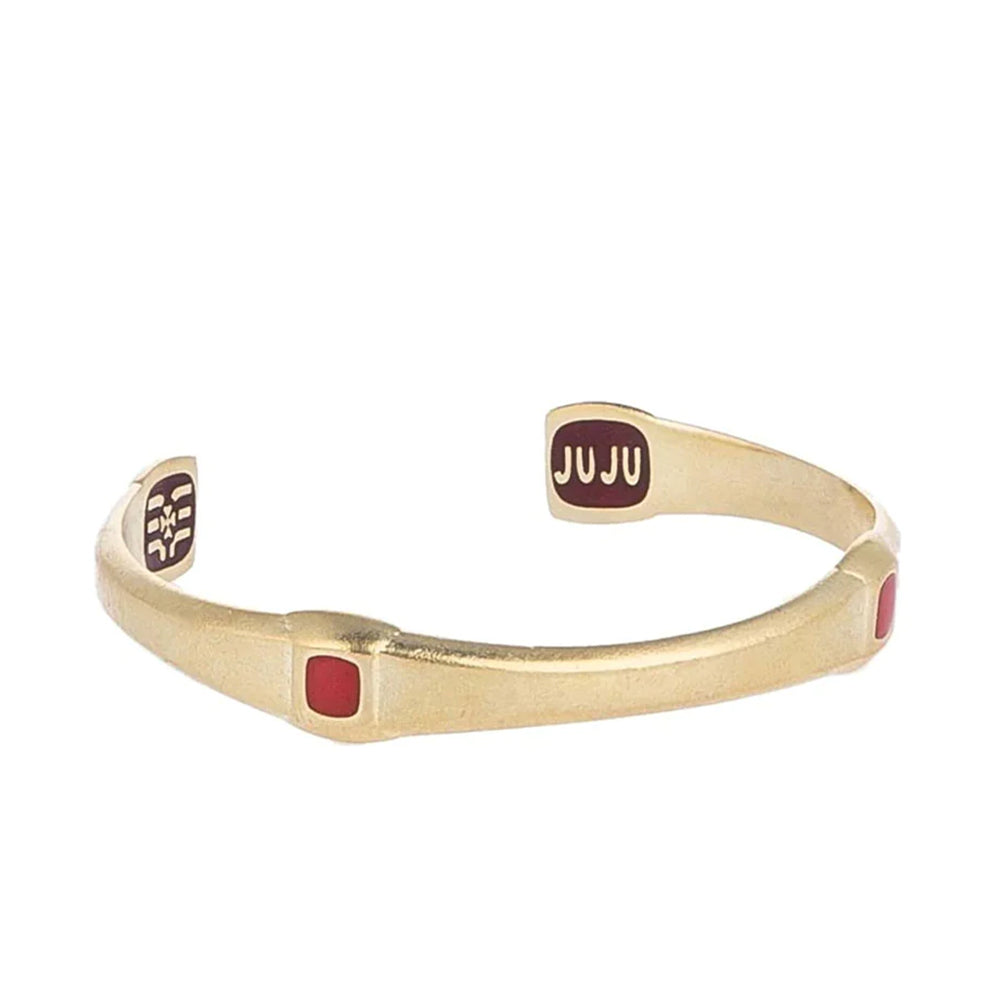 Cuff Bracelet with Enamel