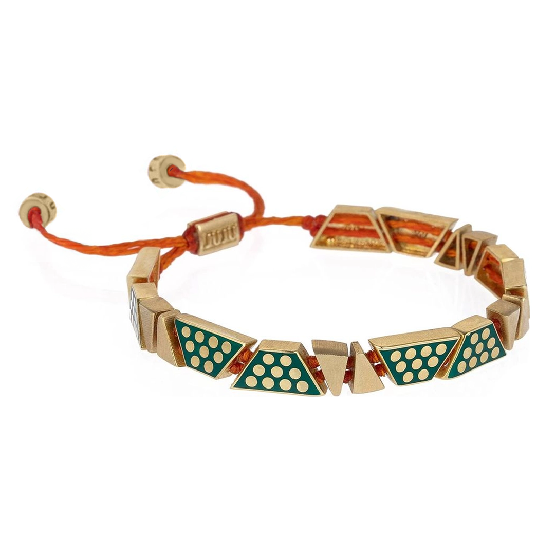 Dotted Enamel Bracelet
