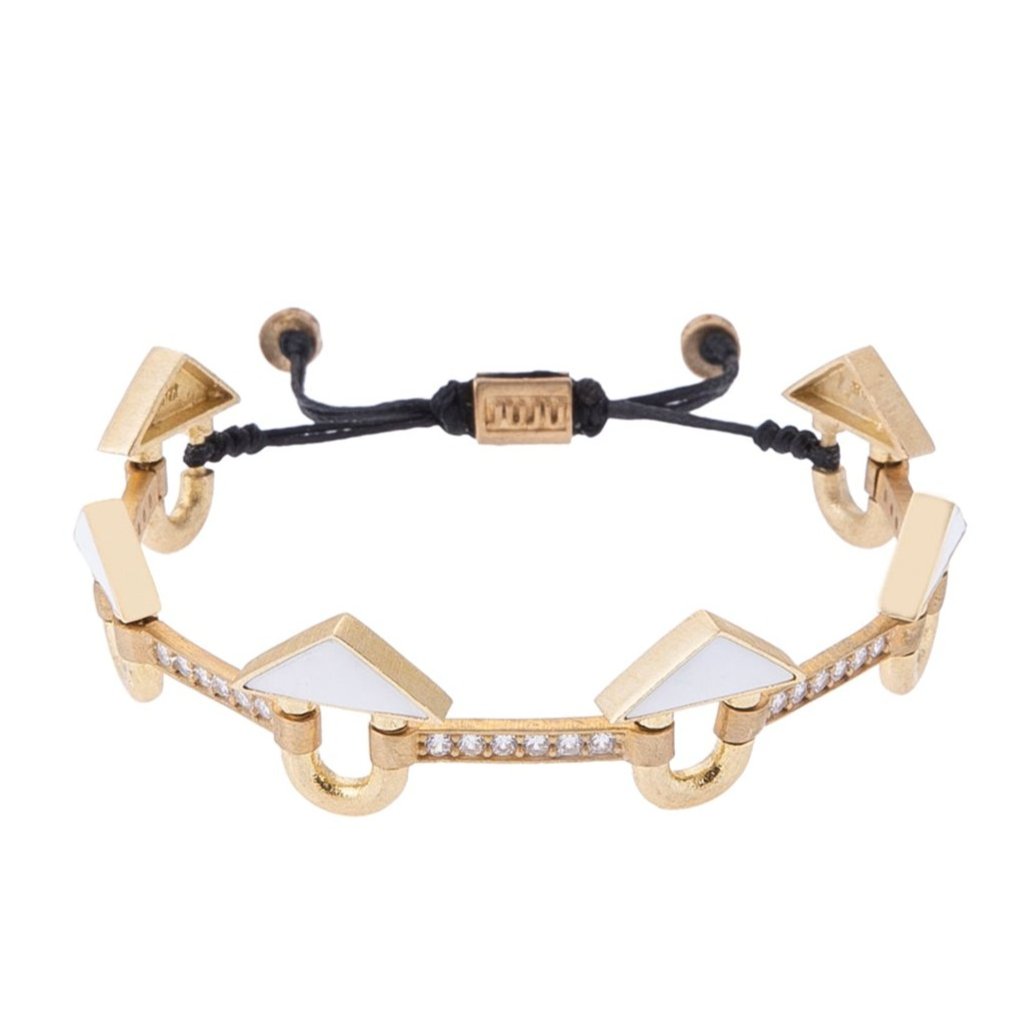 Home Enamel Bracelet