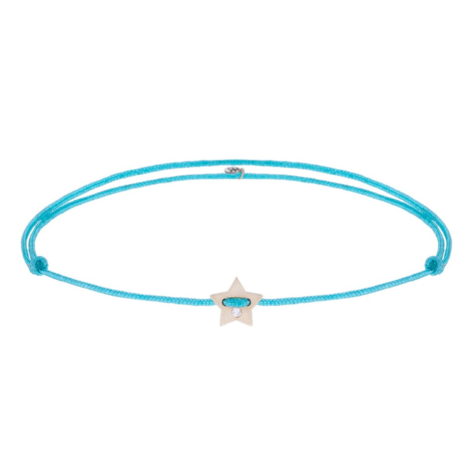 Little Star Gold Cord Bracelet