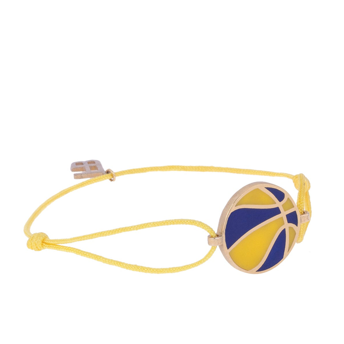 FB Basketball Silver Yellow Cord