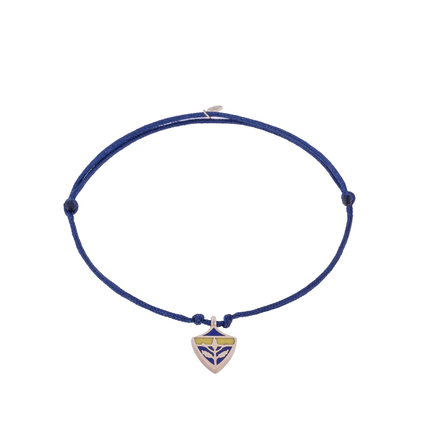 FB Emblem Gold Cord Bracelet