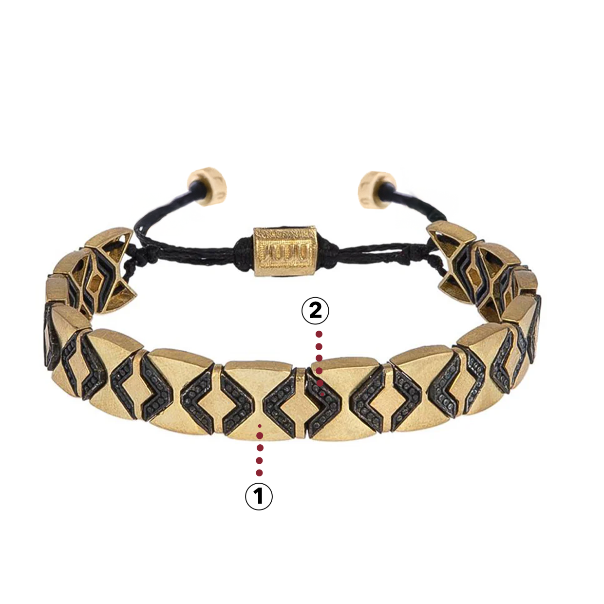 Two colored Prisma Bracelet