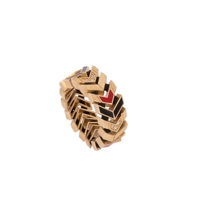 Lichtgevende stenen ring