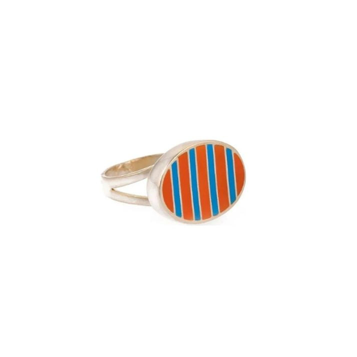 Union Enamel Ring with