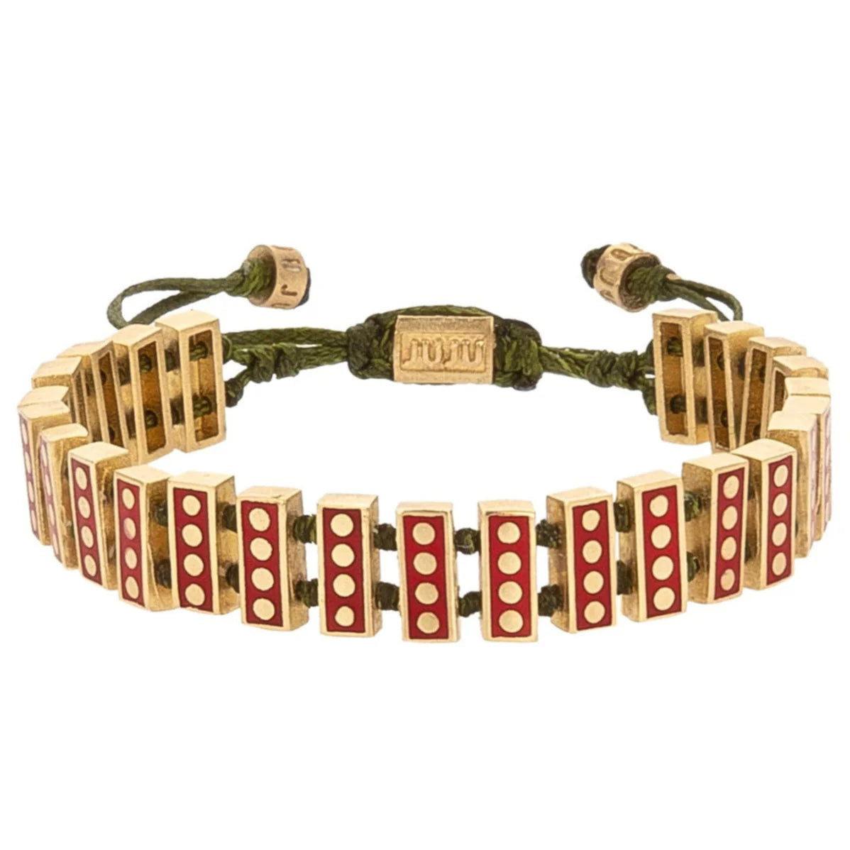 Spot Bracelet with Enamel