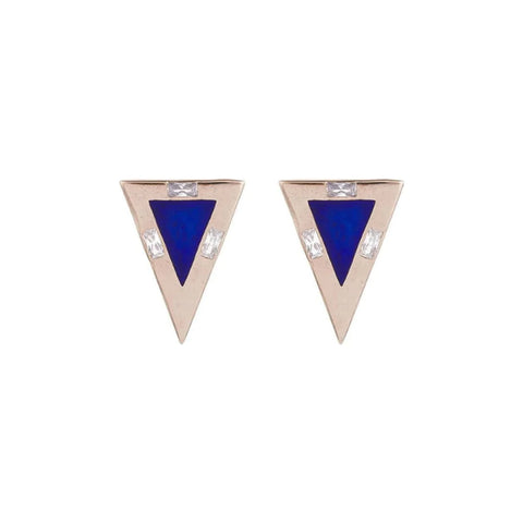 Nested Earring with Enamel