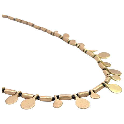 Necklace with Drop Pieces
