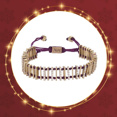 Stairs Bracelet with Stones