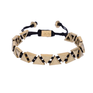 Omgekeerde driehoek armband