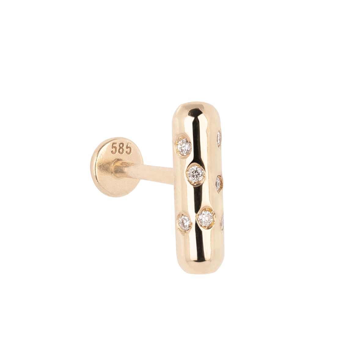 Love Pill Gold Piercing