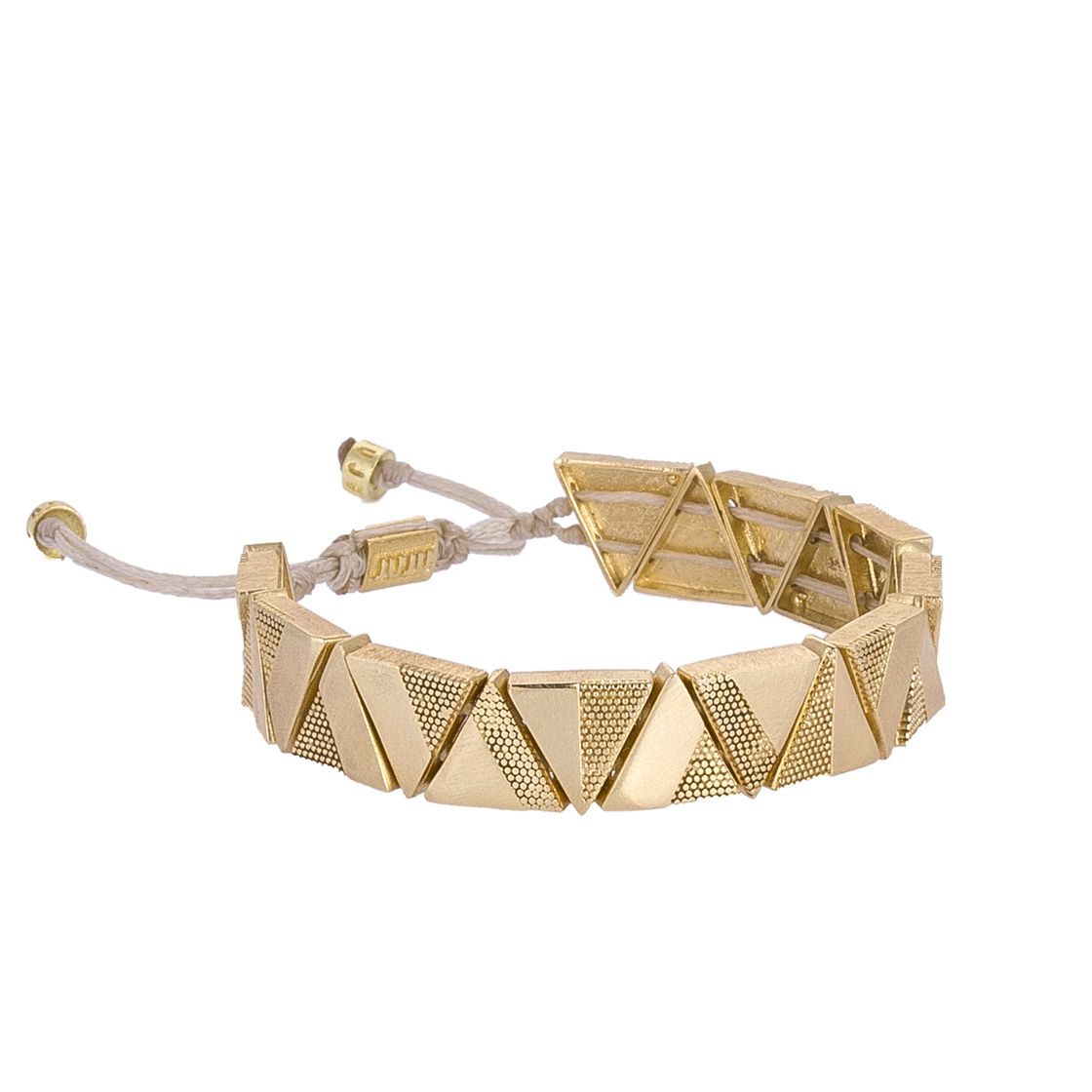 Asymmetric Triangle Bracelet