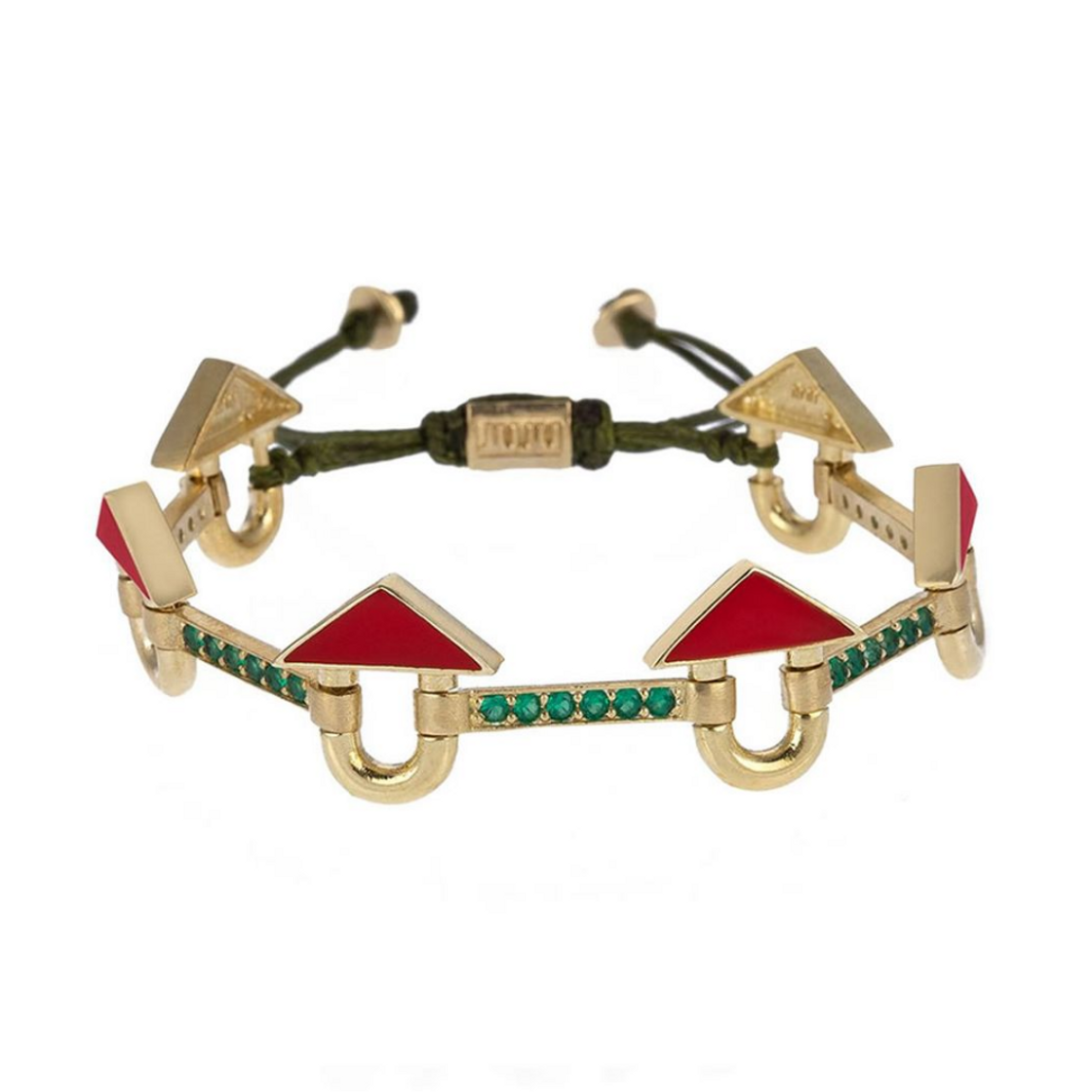 Home Enamel Bracelet