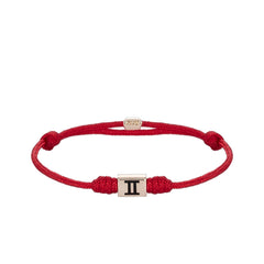 Gemini Gold Cord Bracelet