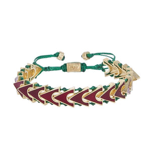 Ritmearmband met emaille