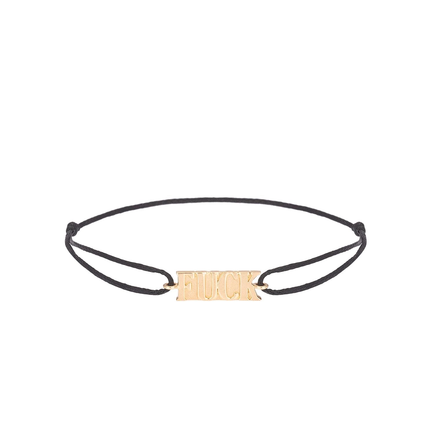Sarong Gold Cord Bracelet